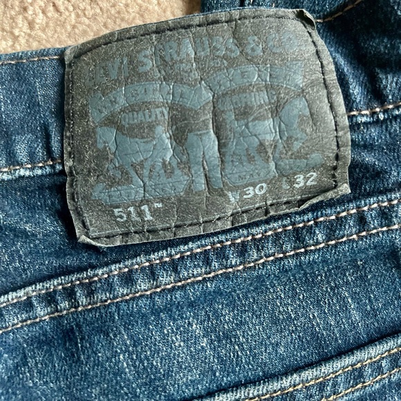 Men’s Levi’s 511 slim fit straight men’s denim jeans 30 X 32 - Picture 6 of 6